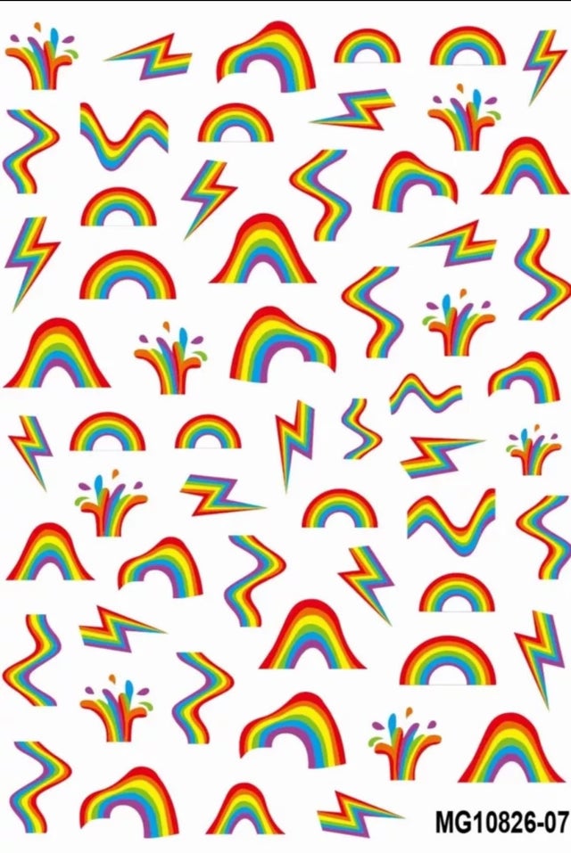 Rainbow Stickers 07