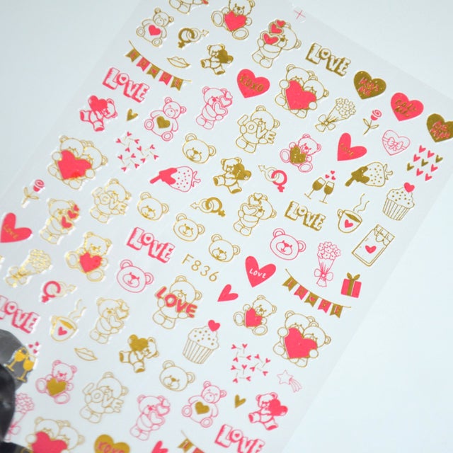 Valentine Stickers 836