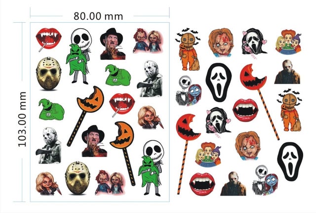 Halloween Sticker Set 22A