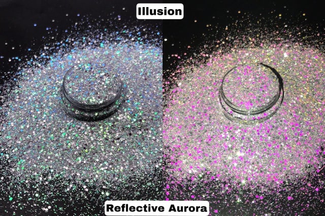 REFLECTIVE AURORA GLITTER -ILLUSION