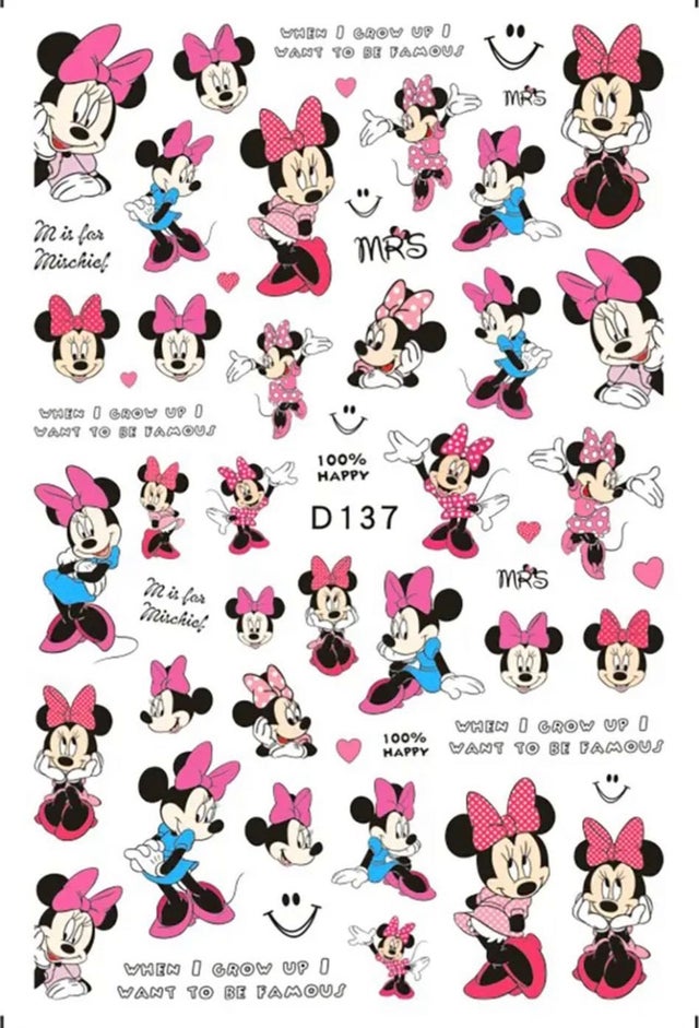 Pegatinas de Minnie 37