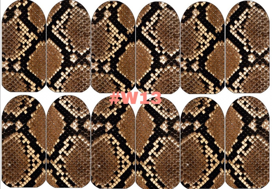 Snake Skin Decal