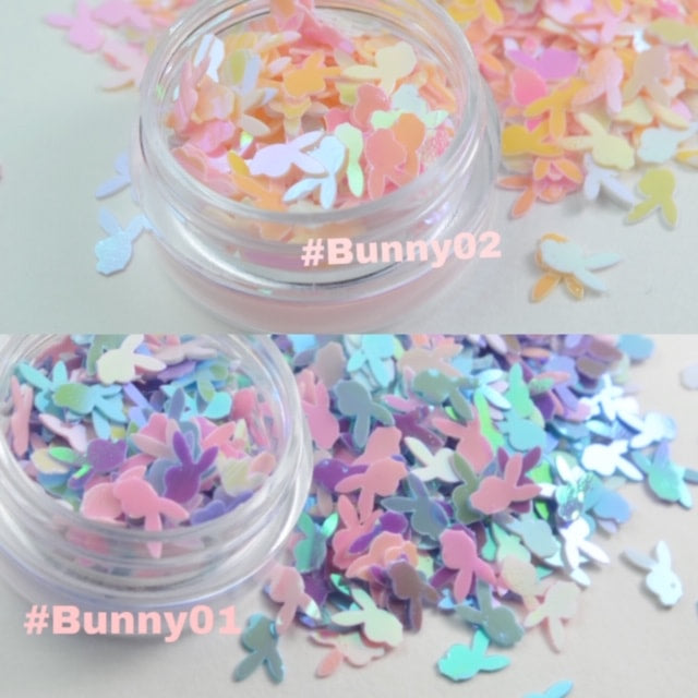 Pastel Bunny Sequins