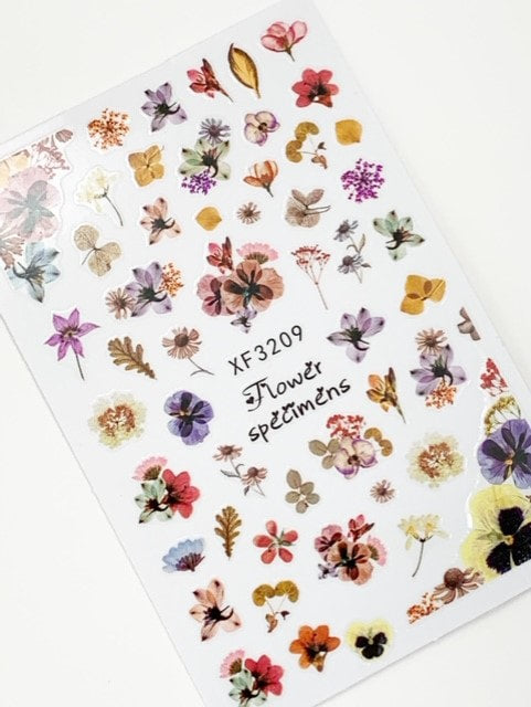 Wild Flower Sticker Set