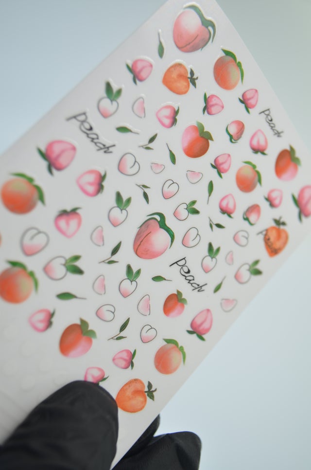 Peaches Sticker