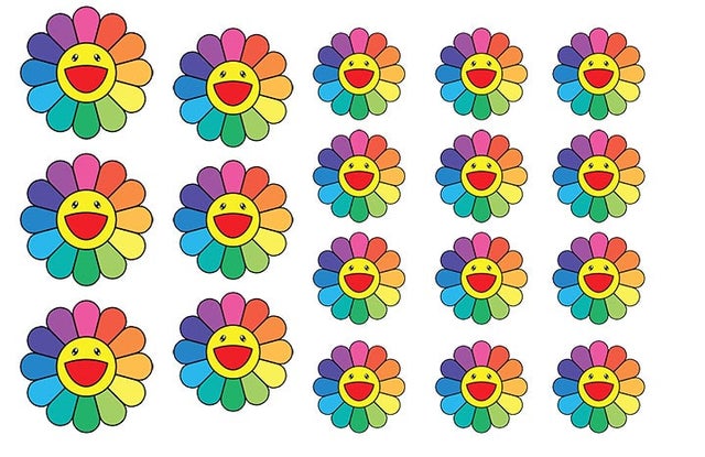 Water Decals - Happy Flower