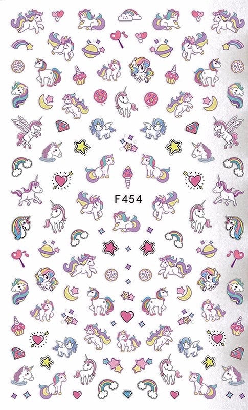 Unicorn Stickers 454