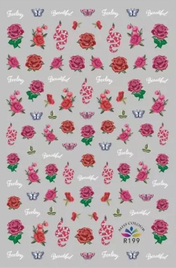 Rose Stickers 199
