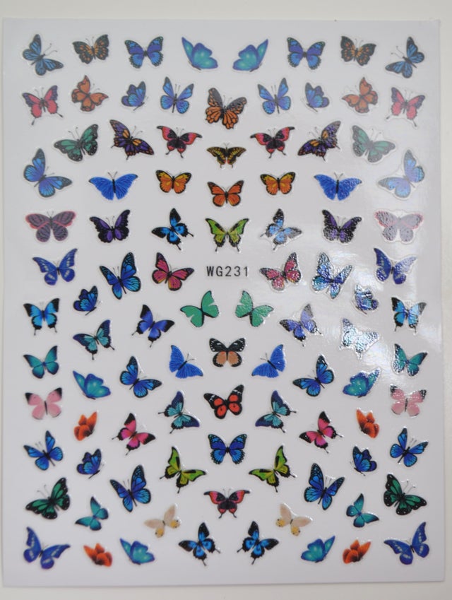 Butterfly Stickers 231