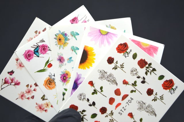 Flower Decal Pack (5)