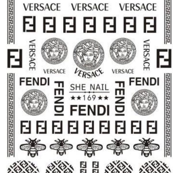 Fendi Logo Decal Sticker
