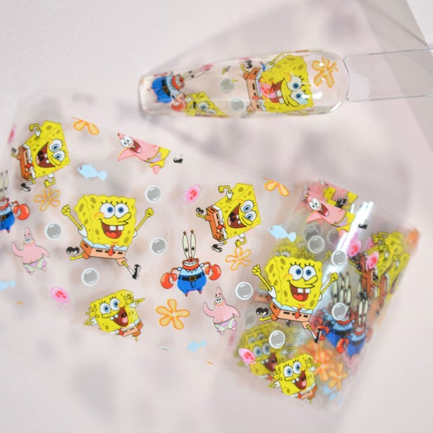 Lámina de transferencia de Bob Esponja