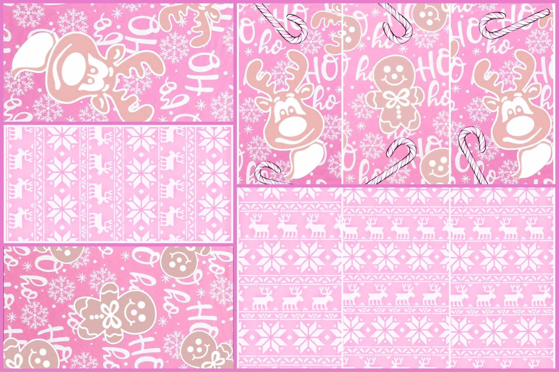 Pink Christmas 23 Decals