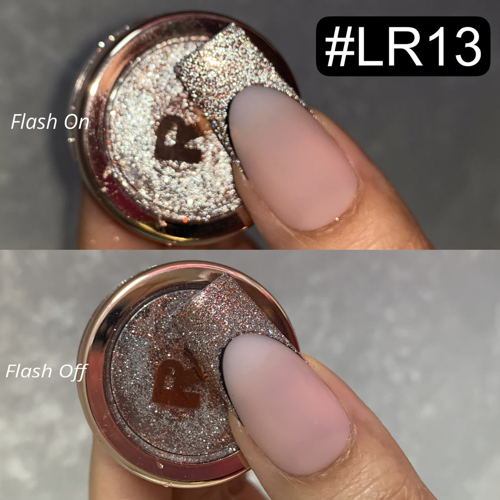 Nail art with loose glitter - My Nail Polish Online