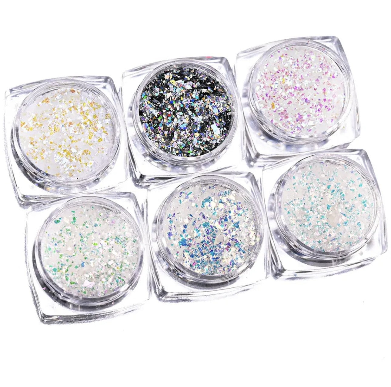 Aurora Glitter Flake Set