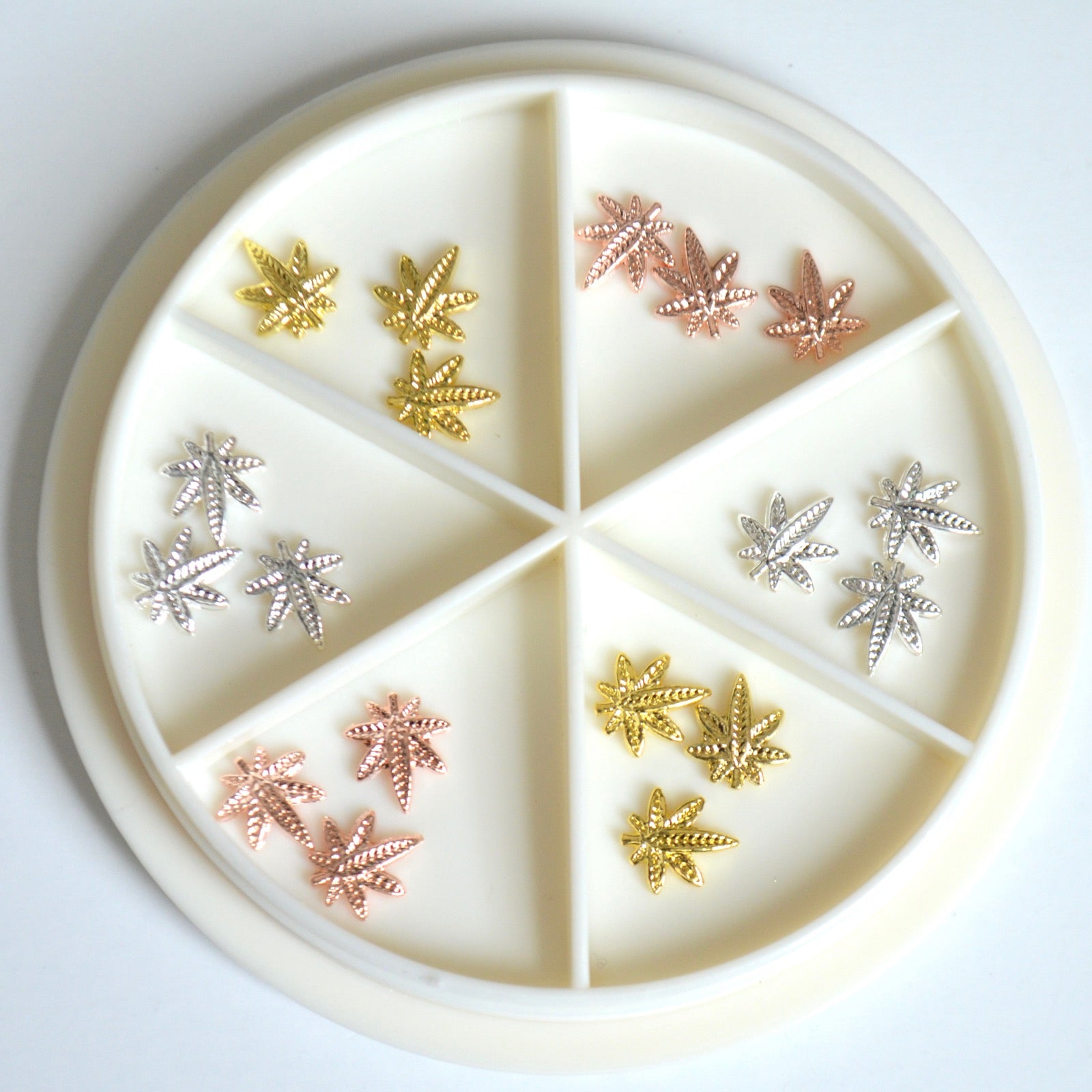 Rueda dentada de oro rosa de variedad