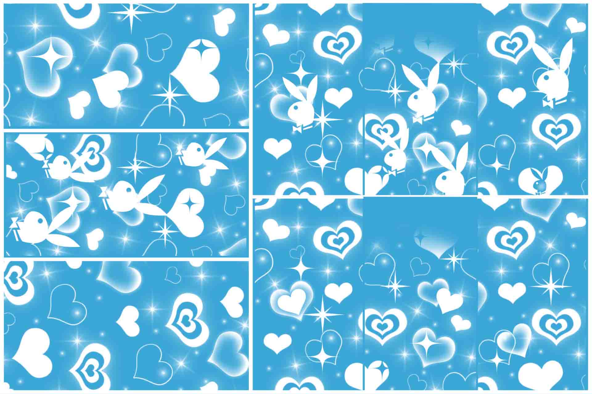 Airbrush Playboy Heart Water Decals